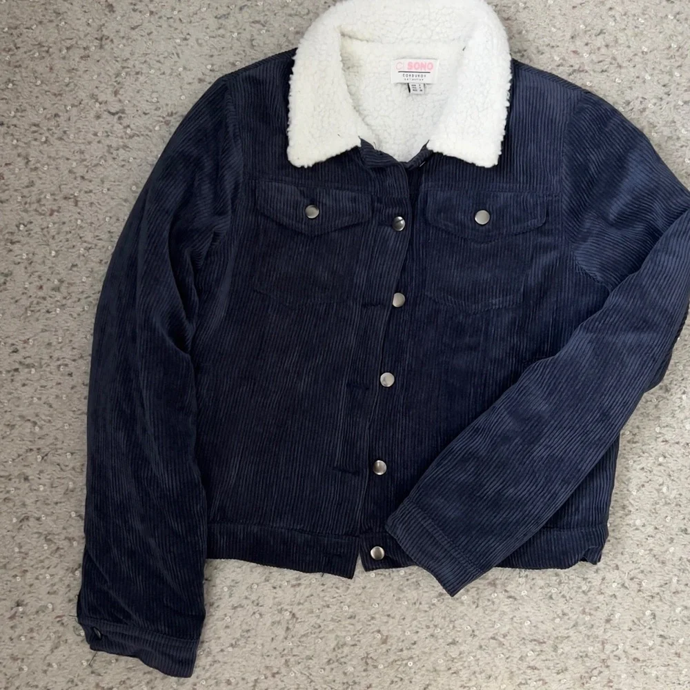 C/SONO Corduroy Sherpa Jacket – Size Small - Picture 4 of 4